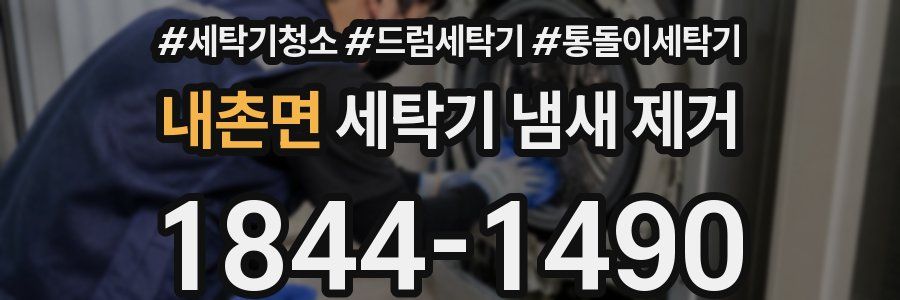 내촌면 세탁기 냄새 제거