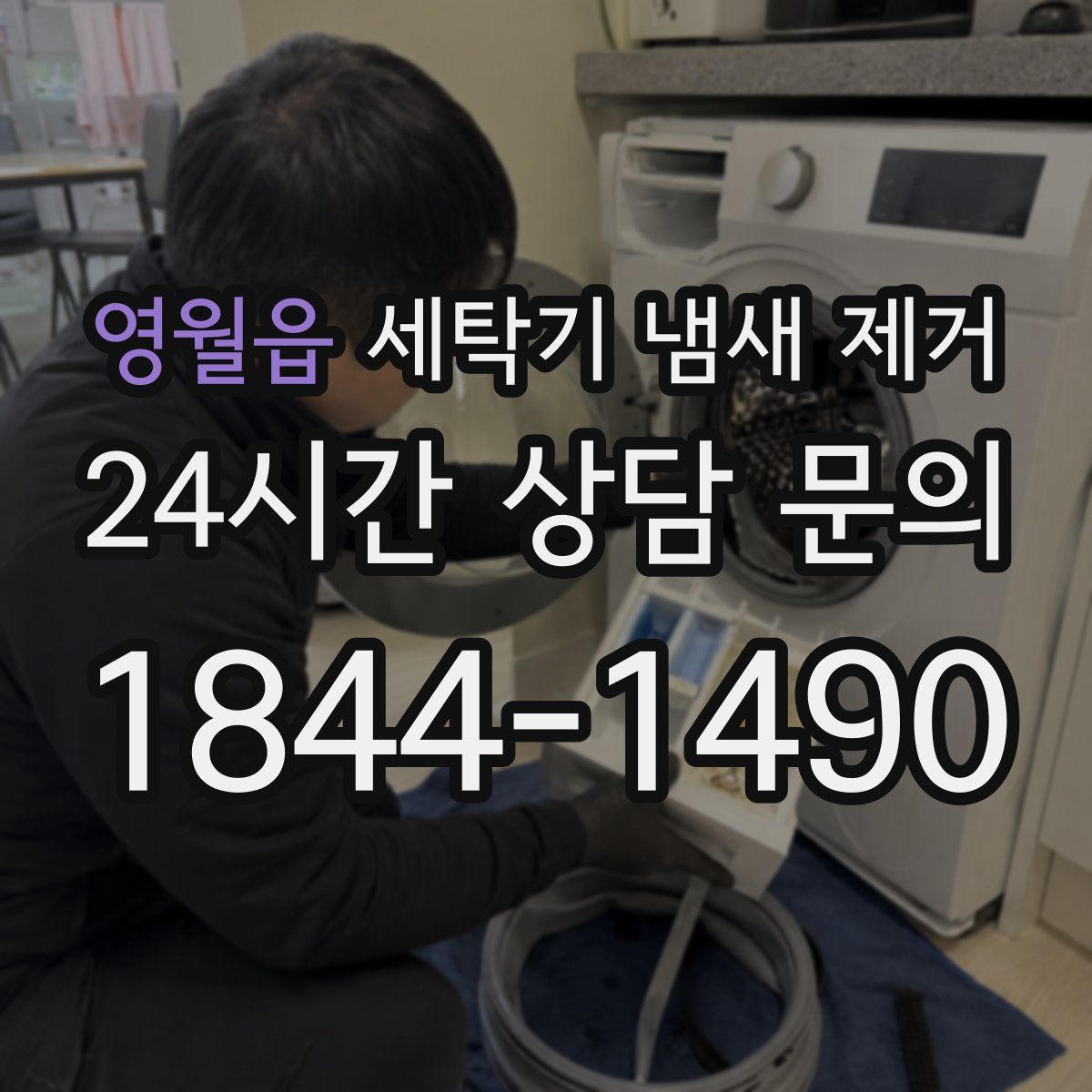 영월읍 세탁기 냄새 제거