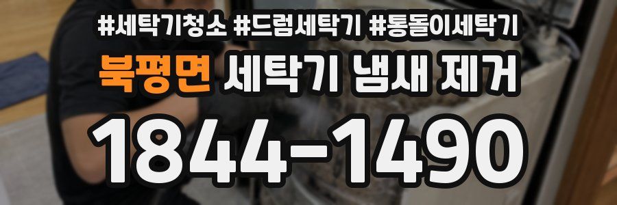 북평면 세탁기 냄새 제거