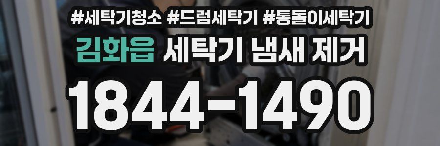 김화읍 세탁기 냄새 제거