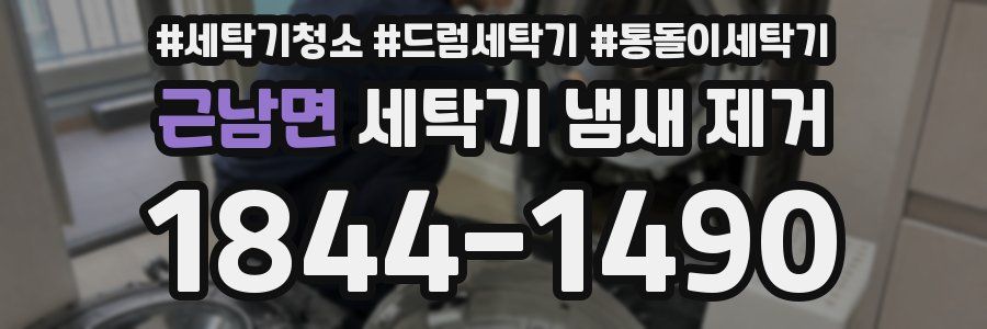 근남면 세탁기 냄새 제거