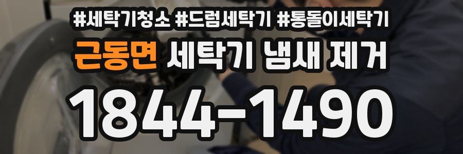 근동면 세탁기 냄새 제거