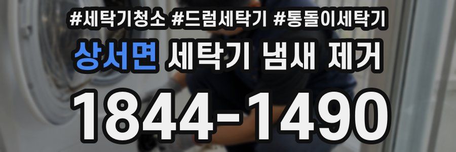 상서면 세탁기 냄새 제거
