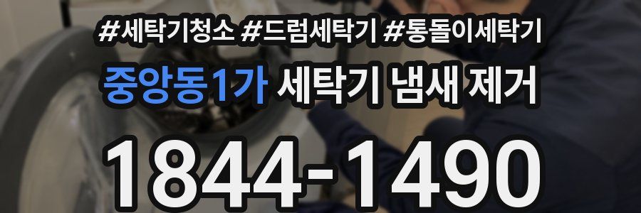 중앙동1가 세탁기 냄새 제거