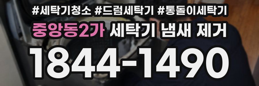 중앙동2가 세탁기 냄새 제거