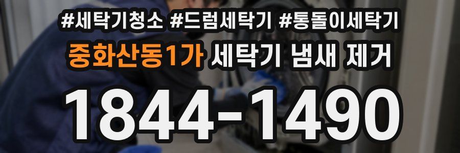 중화산동1가 세탁기 냄새 제거