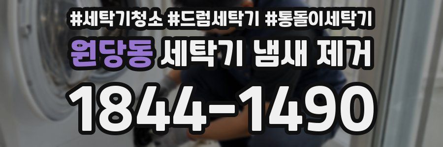 원당동 세탁기 냄새 제거
