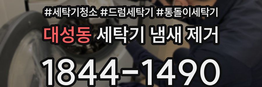 대성동 세탁기 냄새 제거