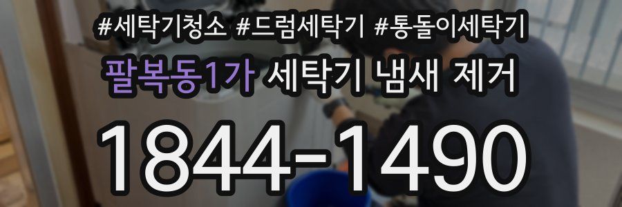 팔복동1가 세탁기 냄새 제거