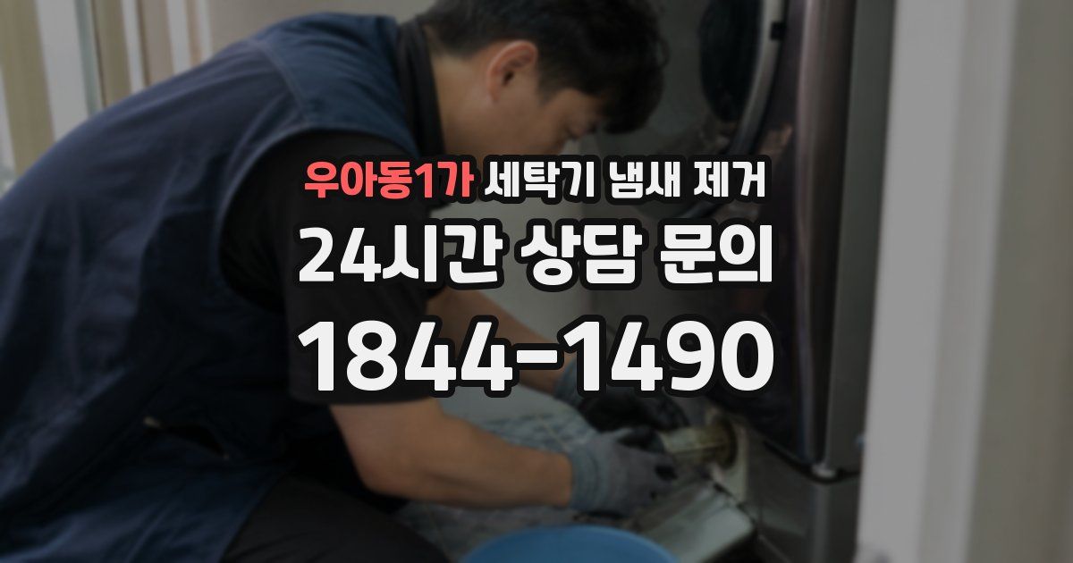 우아동1가 세탁기 냄새 제거
