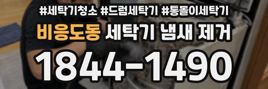 비응도동 세탁기 냄새 제거