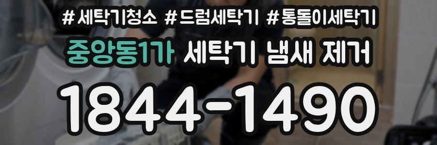 중앙동1가 세탁기 냄새 제거