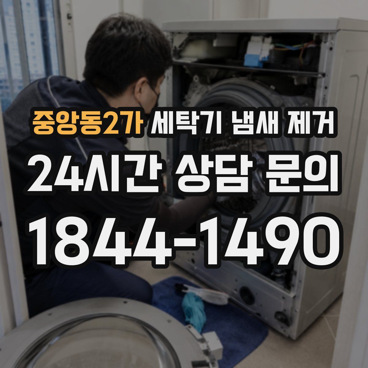 중앙동2가 세탁기 냄새 제거
