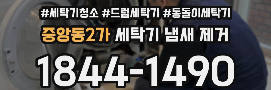 중앙동2가 세탁기 냄새 제거