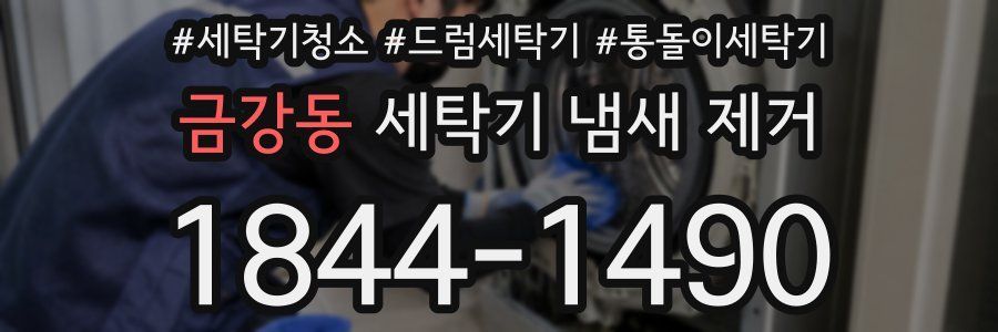 금강동 세탁기 냄새 제거