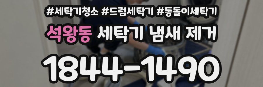 석왕동 세탁기 냄새 제거