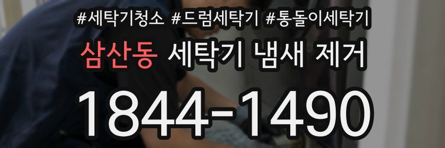 삼산동 세탁기 냄새 제거