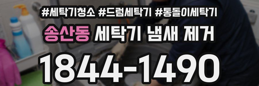송산동 세탁기 냄새 제거