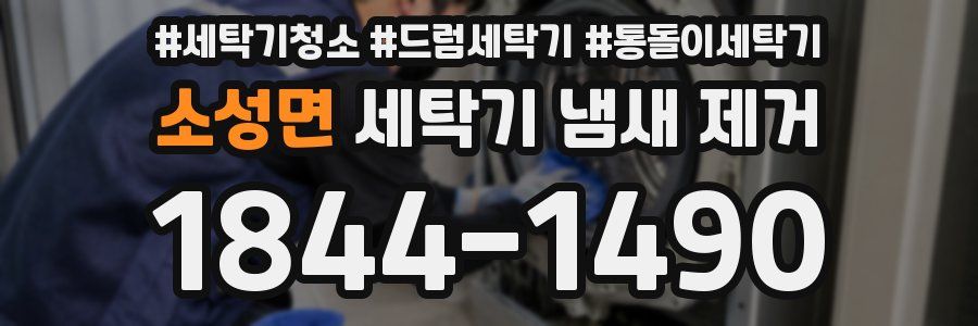 소성면 세탁기 냄새 제거