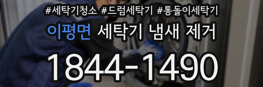이평면 세탁기 냄새 제거