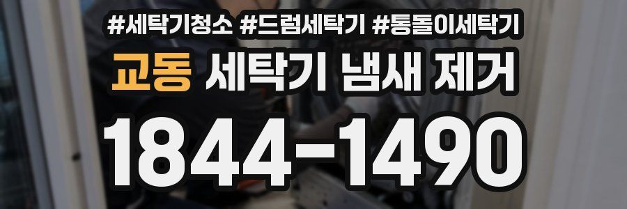교동 세탁기 냄새 제거