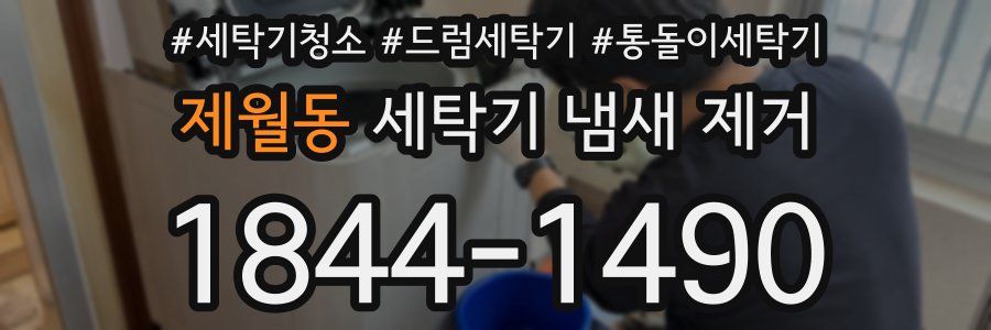 제월동 세탁기 냄새 제거