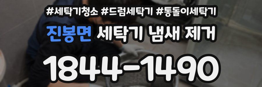 진봉면 세탁기 냄새 제거