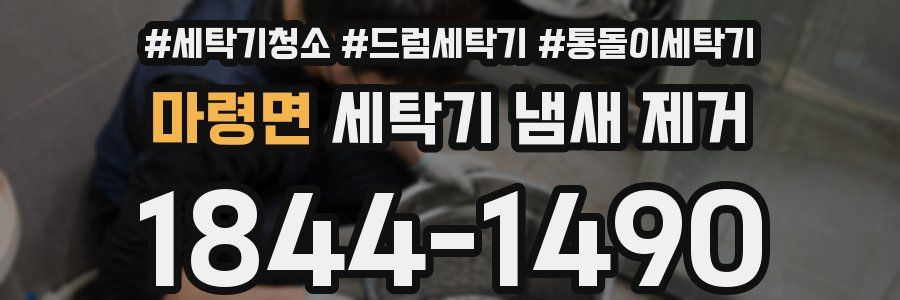 마령면 세탁기 냄새 제거