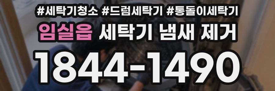 임실읍 세탁기 냄새 제거