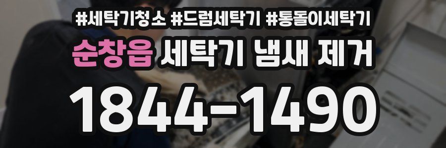 순창읍 세탁기 냄새 제거