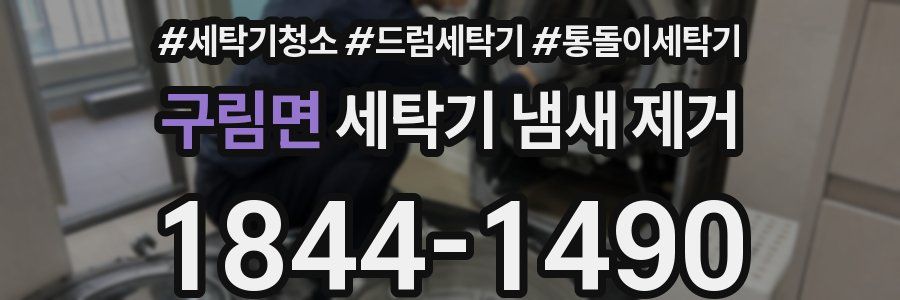 구림면 세탁기 냄새 제거