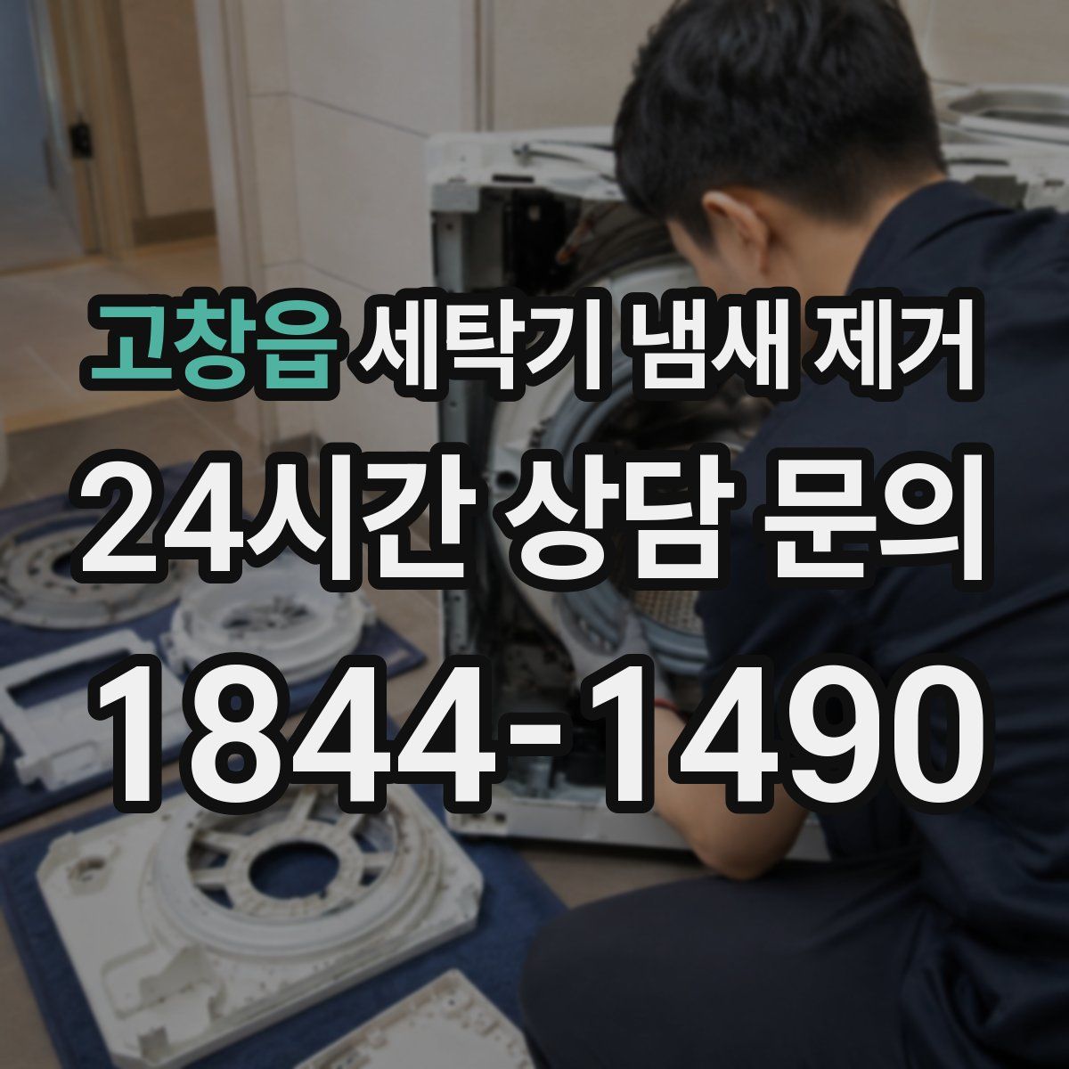 고창읍 세탁기 냄새 제거