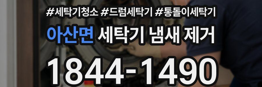 아산면 세탁기 냄새 제거