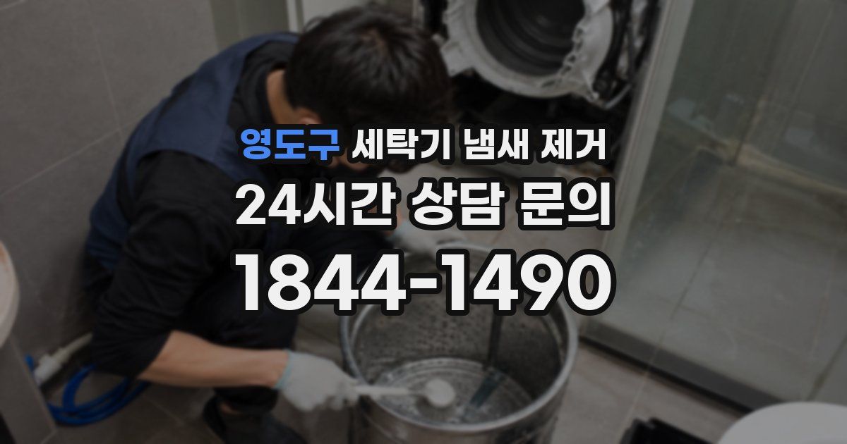 영도구 세탁기 냄새 제거