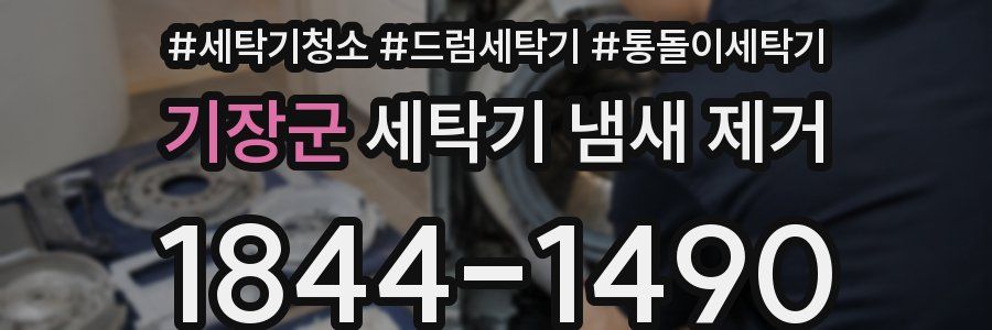 기장군 세탁기 냄새 제거