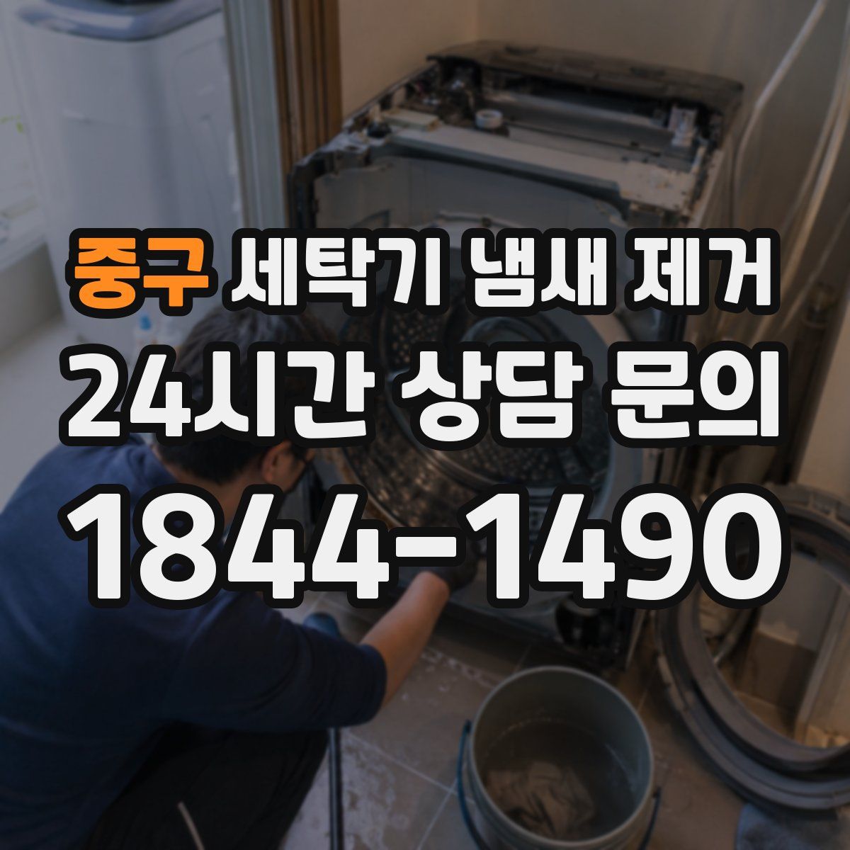 중구 세탁기 냄새 제거