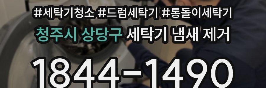청주시 상당구 세탁기 냄새 제거