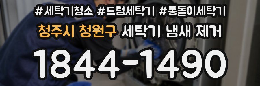 청주시 청원구 세탁기 냄새 제거
