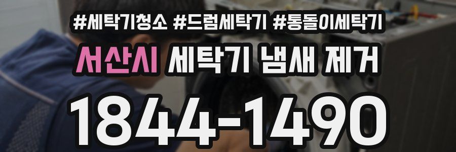 서산시 세탁기 냄새 제거