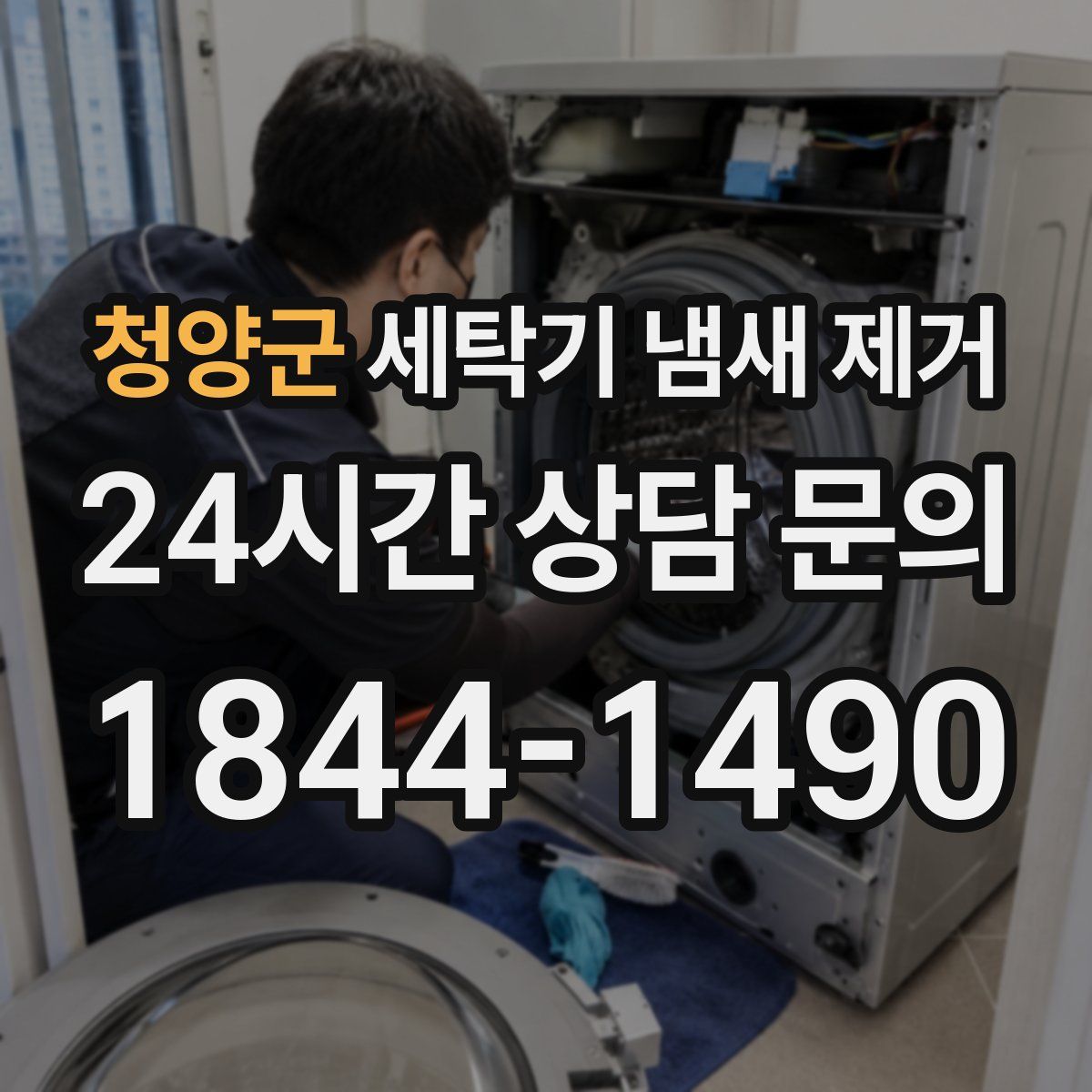청양군 세탁기 냄새 제거
