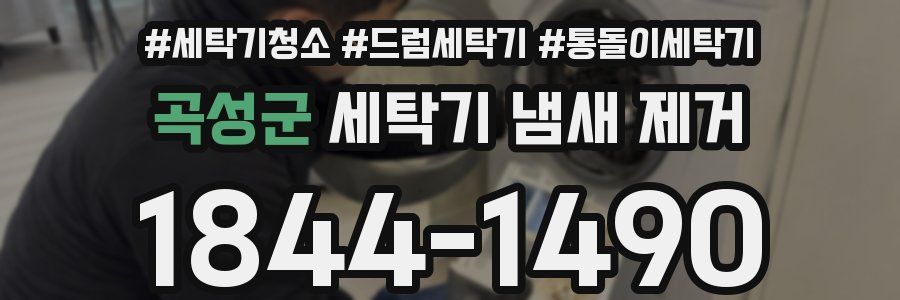 곡성군 세탁기 냄새 제거