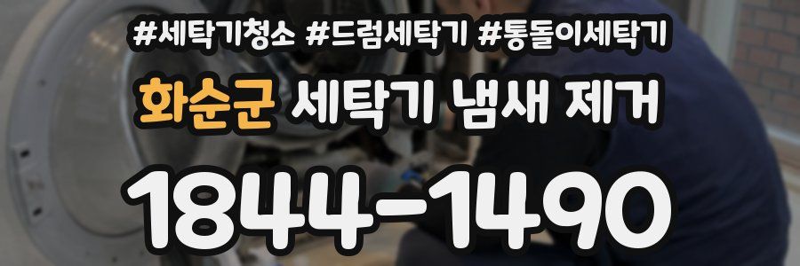 화순군 세탁기 냄새 제거