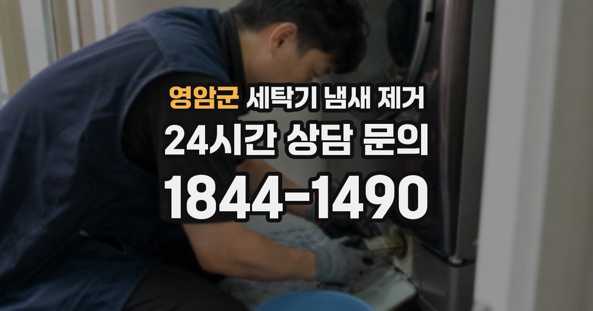 영암군 세탁기 냄새 제거