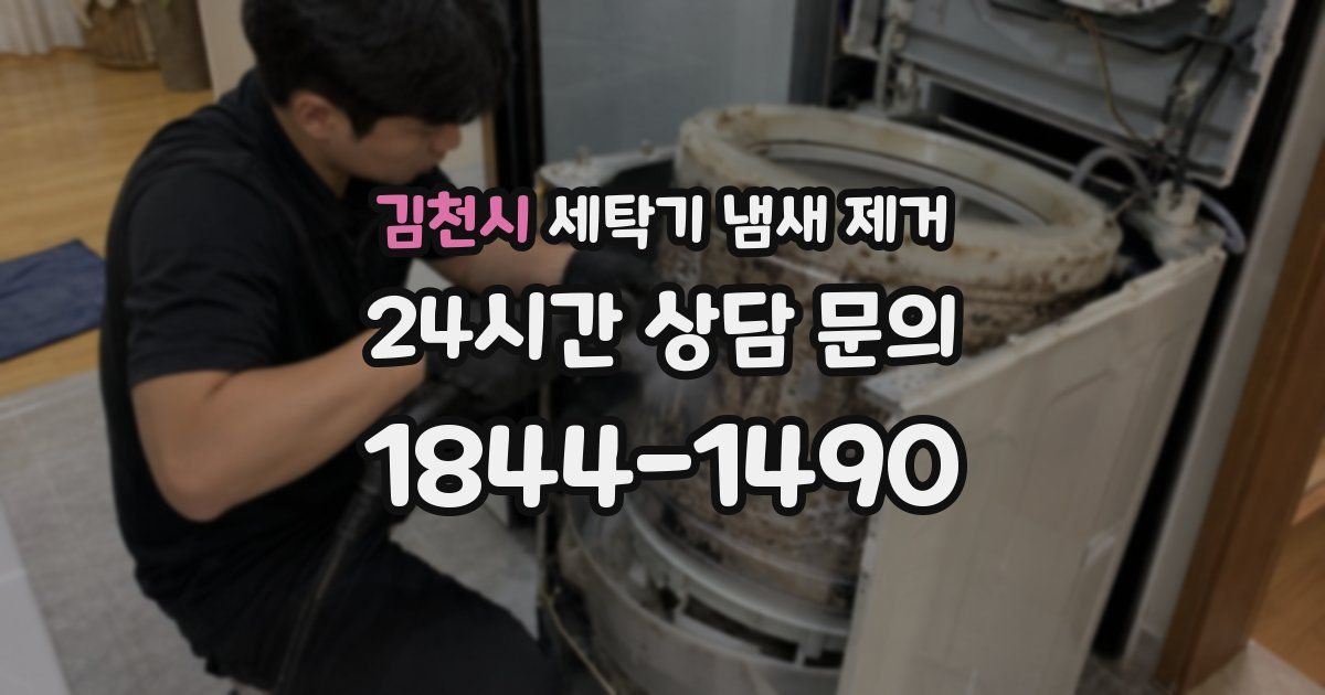 김천시 세탁기 냄새 제거