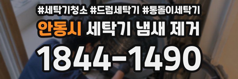 안동시 세탁기 냄새 제거