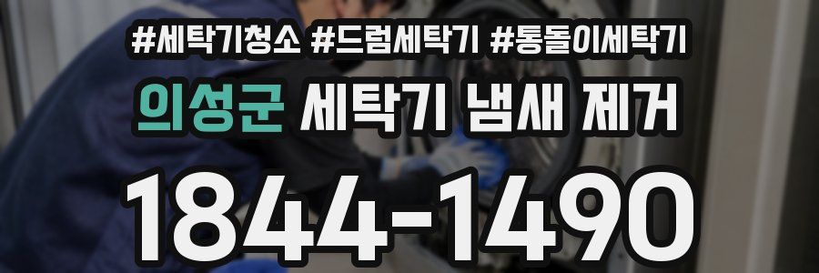 의성군 세탁기 냄새 제거