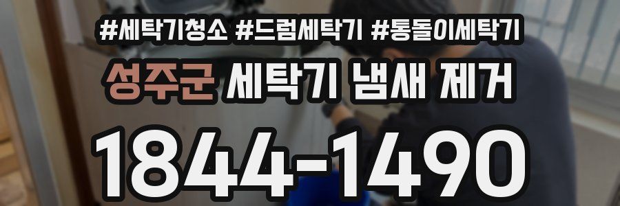 성주군 세탁기 냄새 제거
