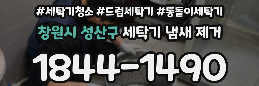 창원시 성산구 세탁기 냄새 제거