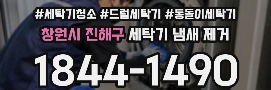 창원시 진해구 세탁기 냄새 제거