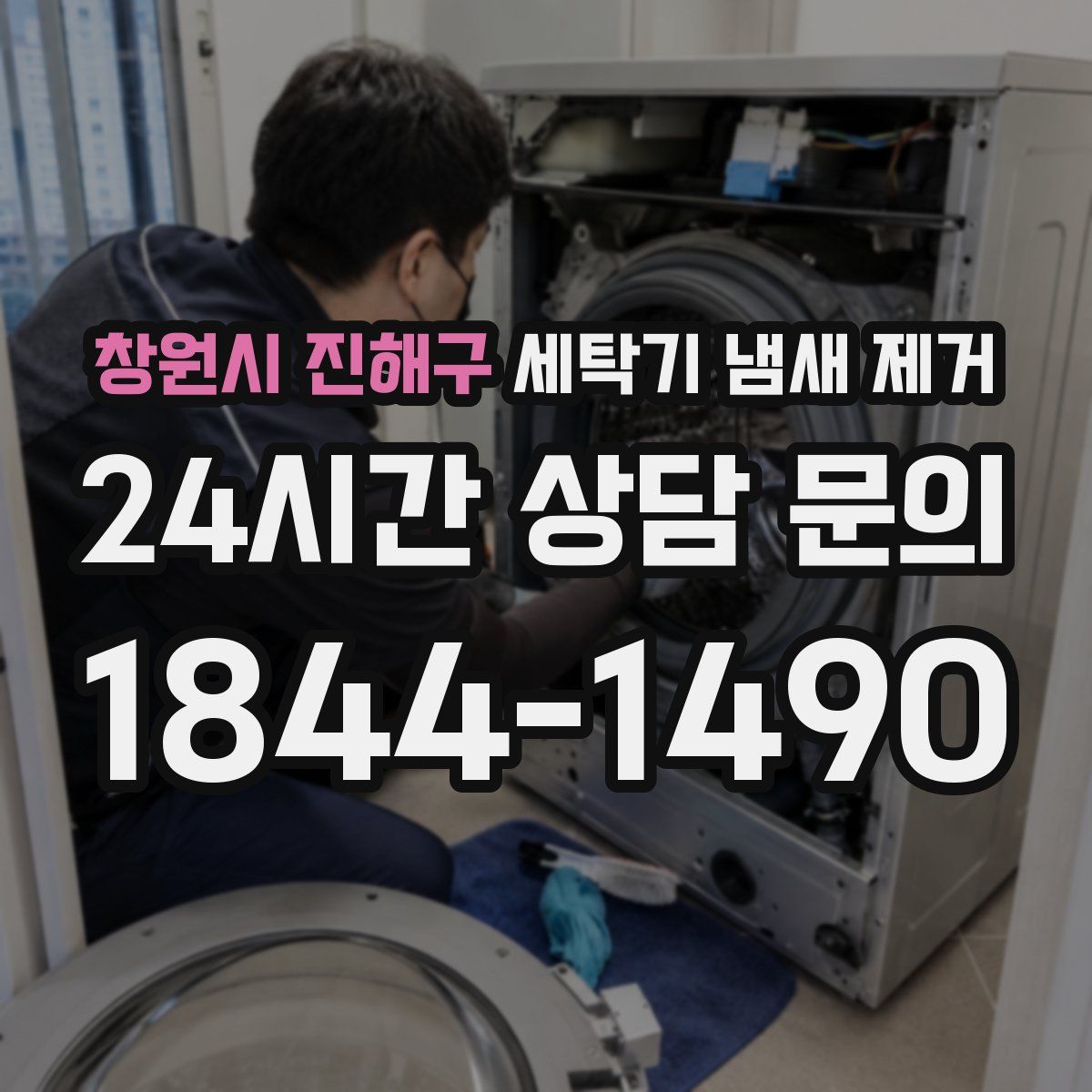 창원시 진해구 세탁기 냄새 제거